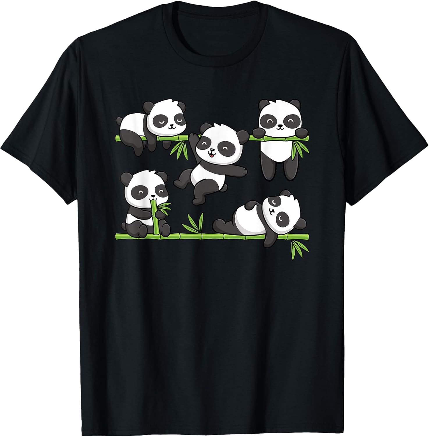 Kawaii Panda Bear Panda Lover Men Women Kids T-Shirt Unisex T-shirt, Sweatshirt, Hoodie, Long Sleeve Tee