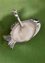 Fish Salt Cellar with Spoon