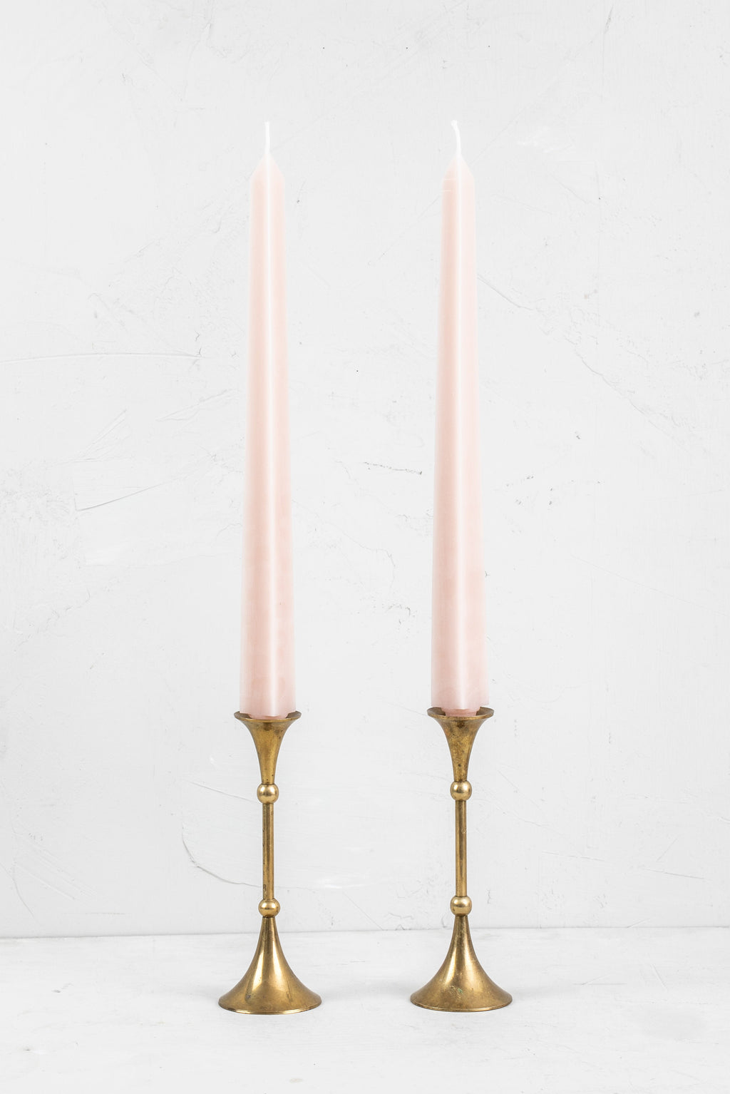 Large Square Beeswax Taper Candles - Multiple Colors