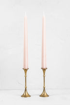 Large Square Beeswax Taper Candles - Multiple Colors