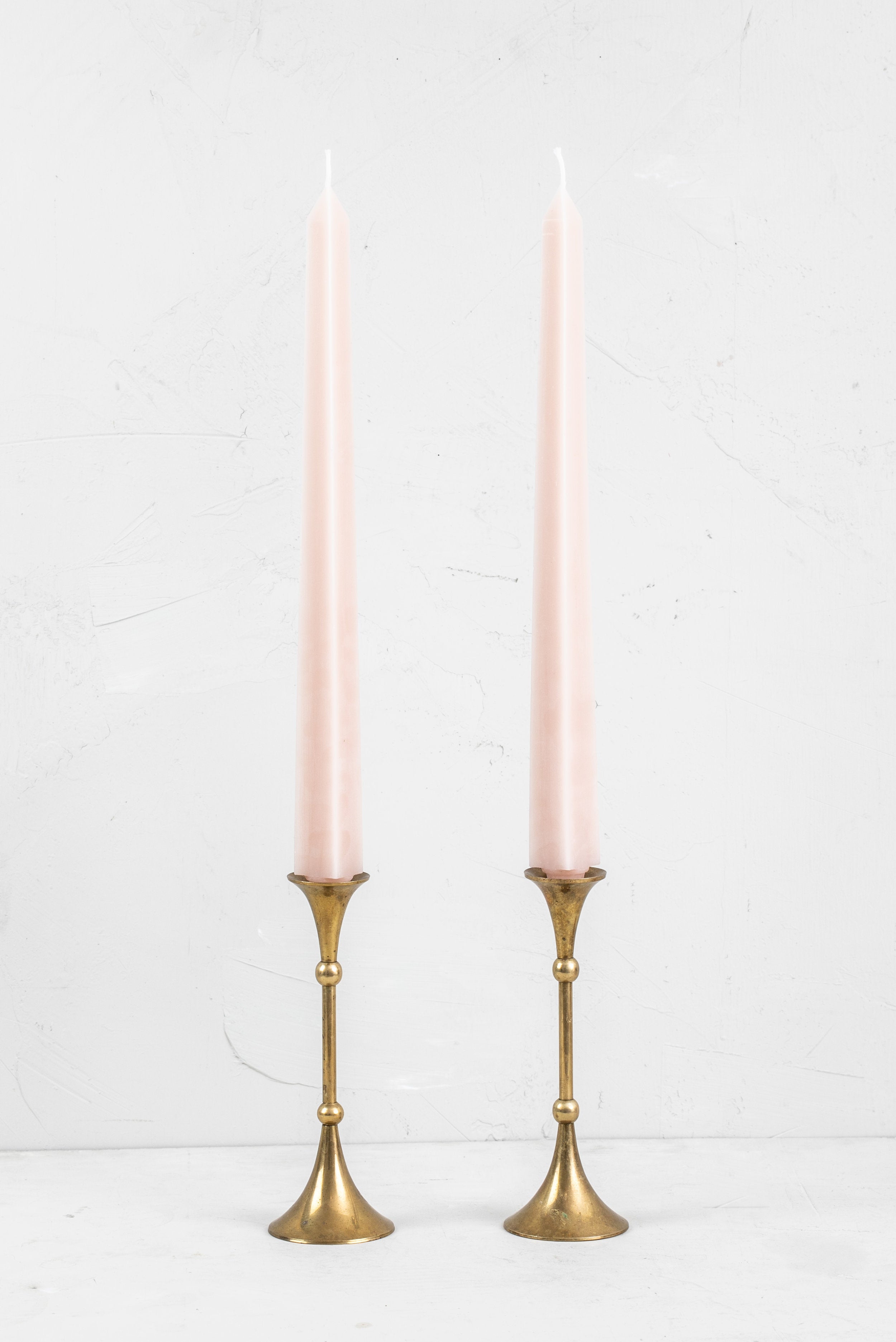 Large Square Beeswax Taper Candles - Multiple Colors