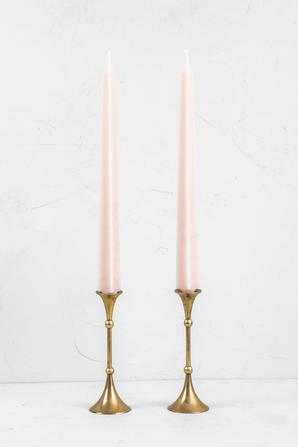 Large Square Beeswax Taper Candles - Multiple Colors