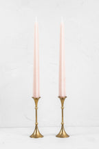 Large Square Beeswax Taper Candles - Multiple Colors