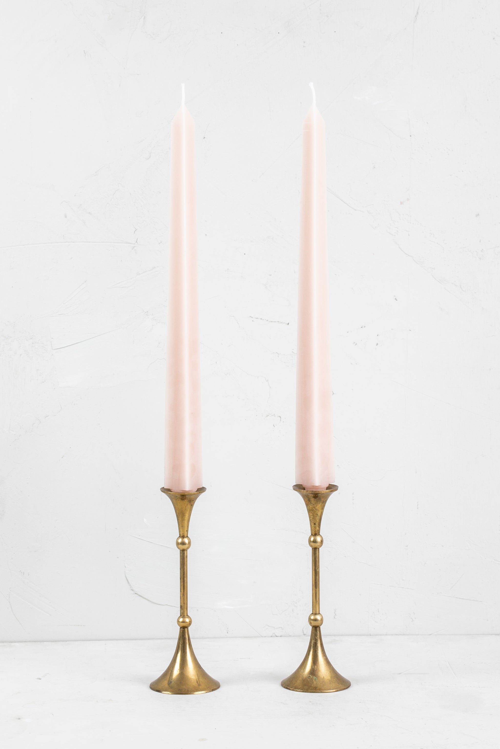 Large Square Beeswax Taper Candles - Multiple Colors