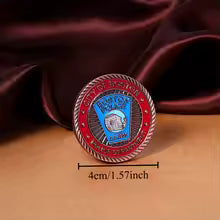 US Military Souvenir Coin Commemorative , Police Collection Coin, Navy