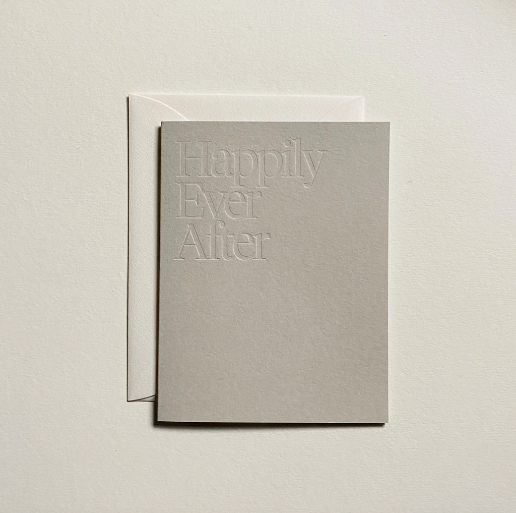 Happily Ever After No. 3 Card