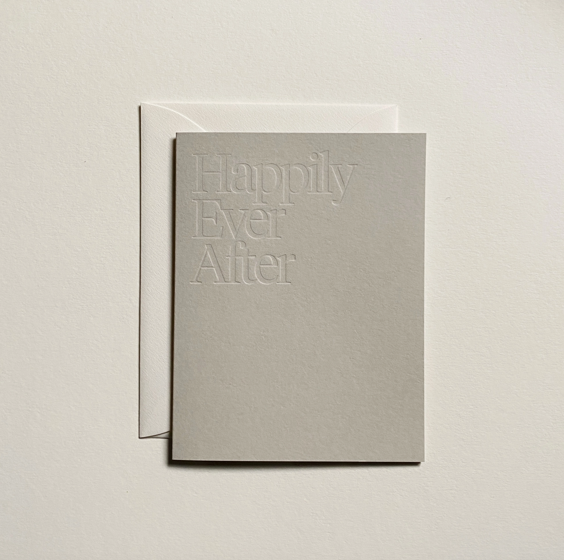 Happily Ever After No. 3 Card