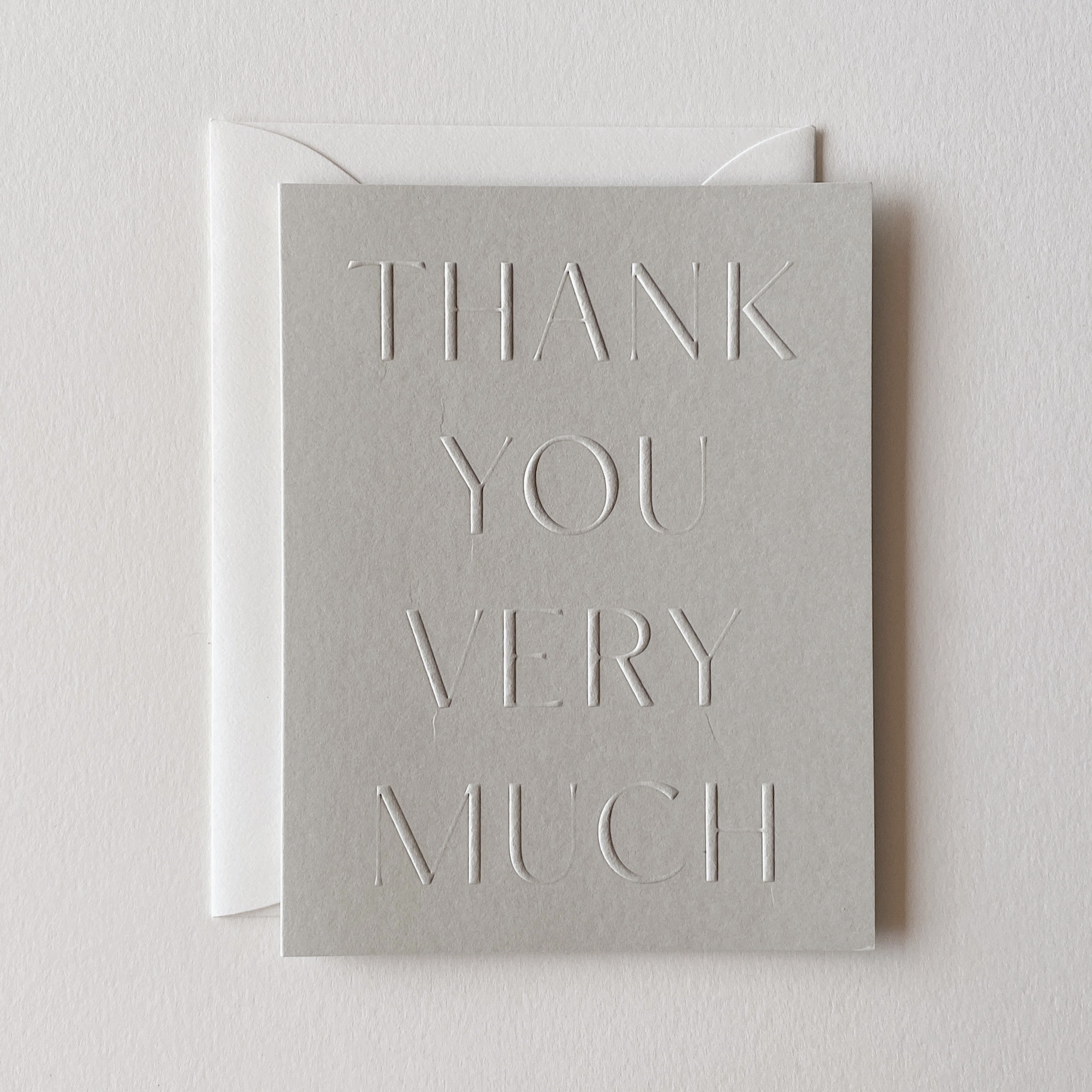 Thank You No. 10 Card