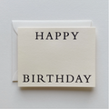 Happy Birthday No. 9 Card