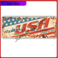 Made In The Usa Simply The Best Vintage Rusty Art Design Vinyl Sticker Vacation Travel Pride Car Bumper Truck Water Bottle Refit