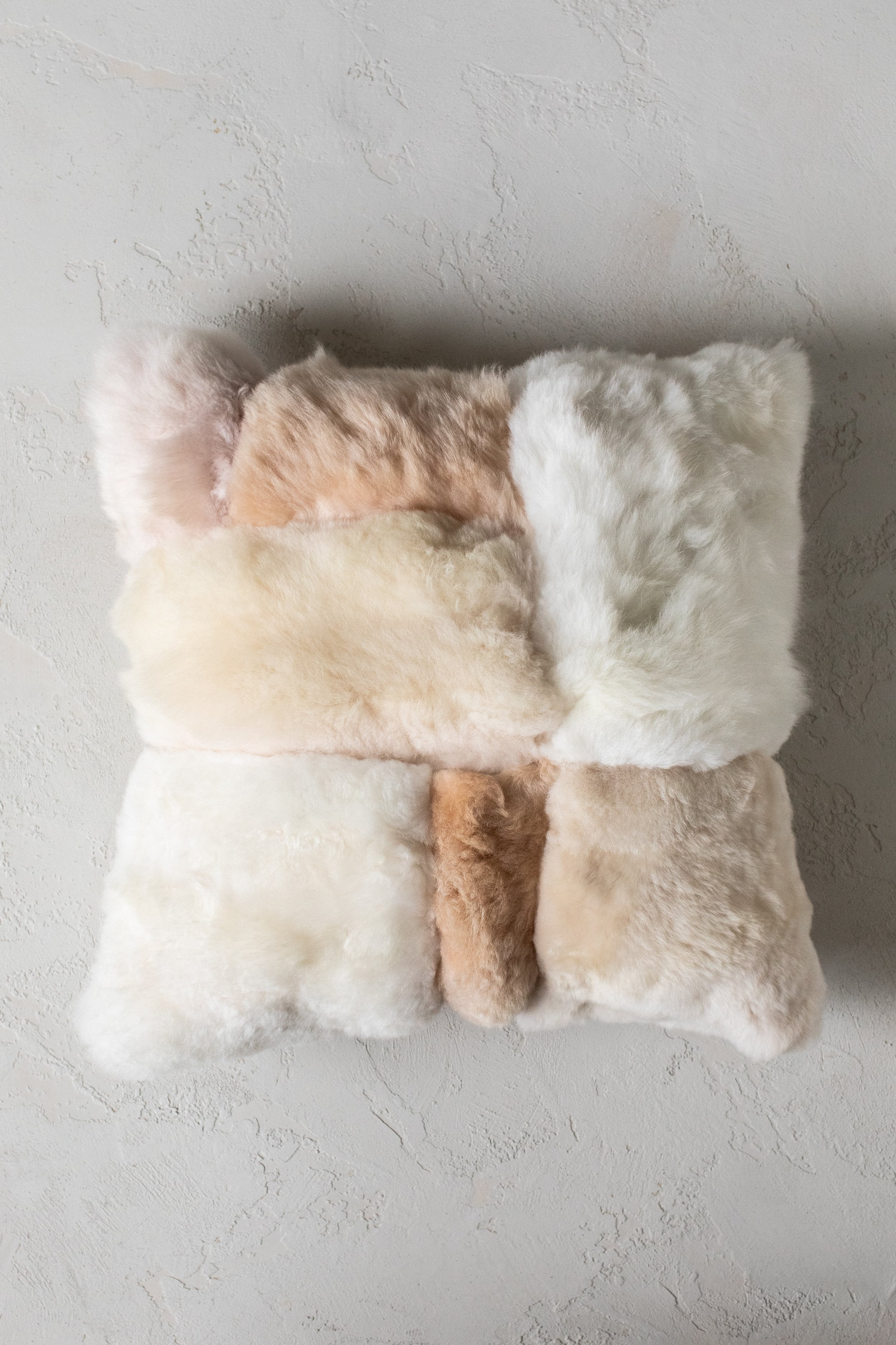 Alpaca Colorblock Pillow