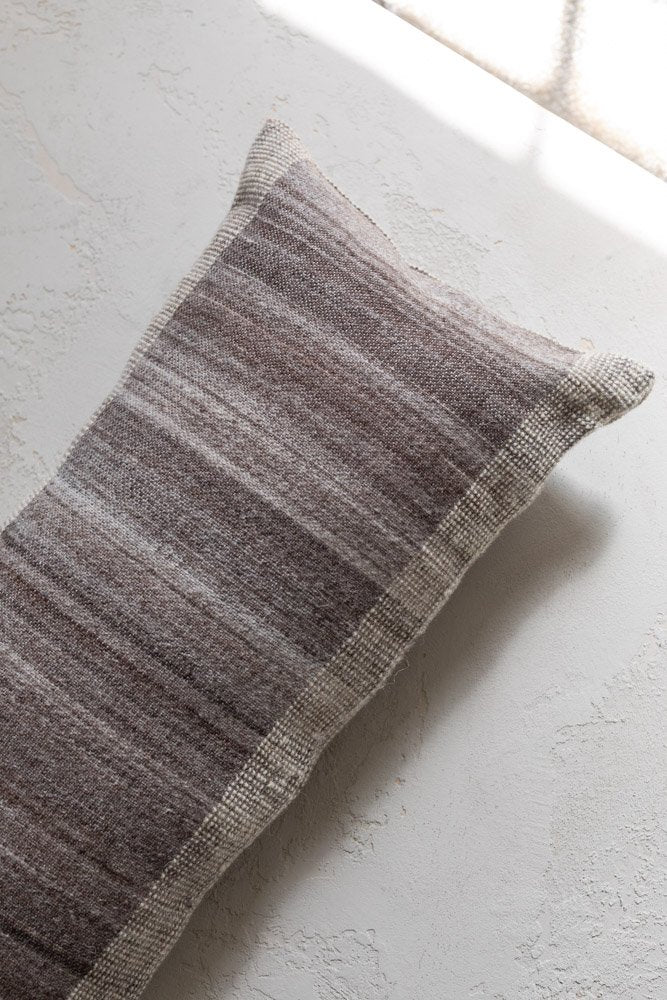Cacao Melange Lumbar Pillow Cover