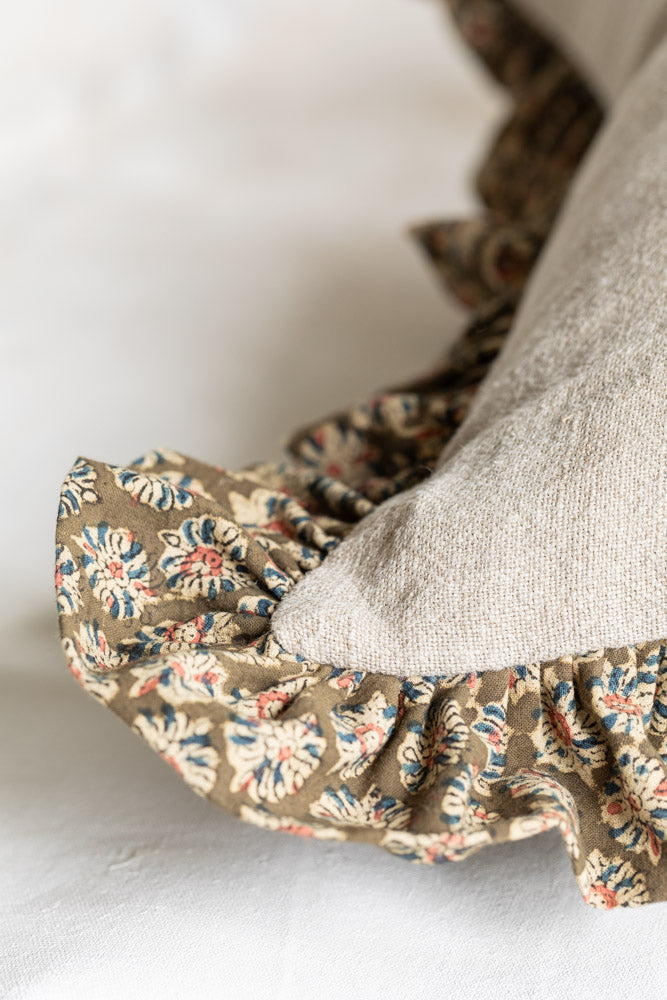 Anika Naples Ruffle Pillow