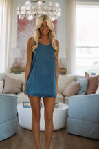 Heartland Honey Mini Dress - Denim
