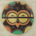 Multicolor Handcrafted Congolese African Mask 'Kidumu Rite'