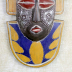 Unique African Wood Mask 'Fisherman'
