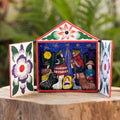 Nativity-Themed Retablo 'Night in Bethlehem'