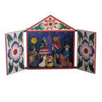 Nativity-Themed Retablo 'Night in Bethlehem'