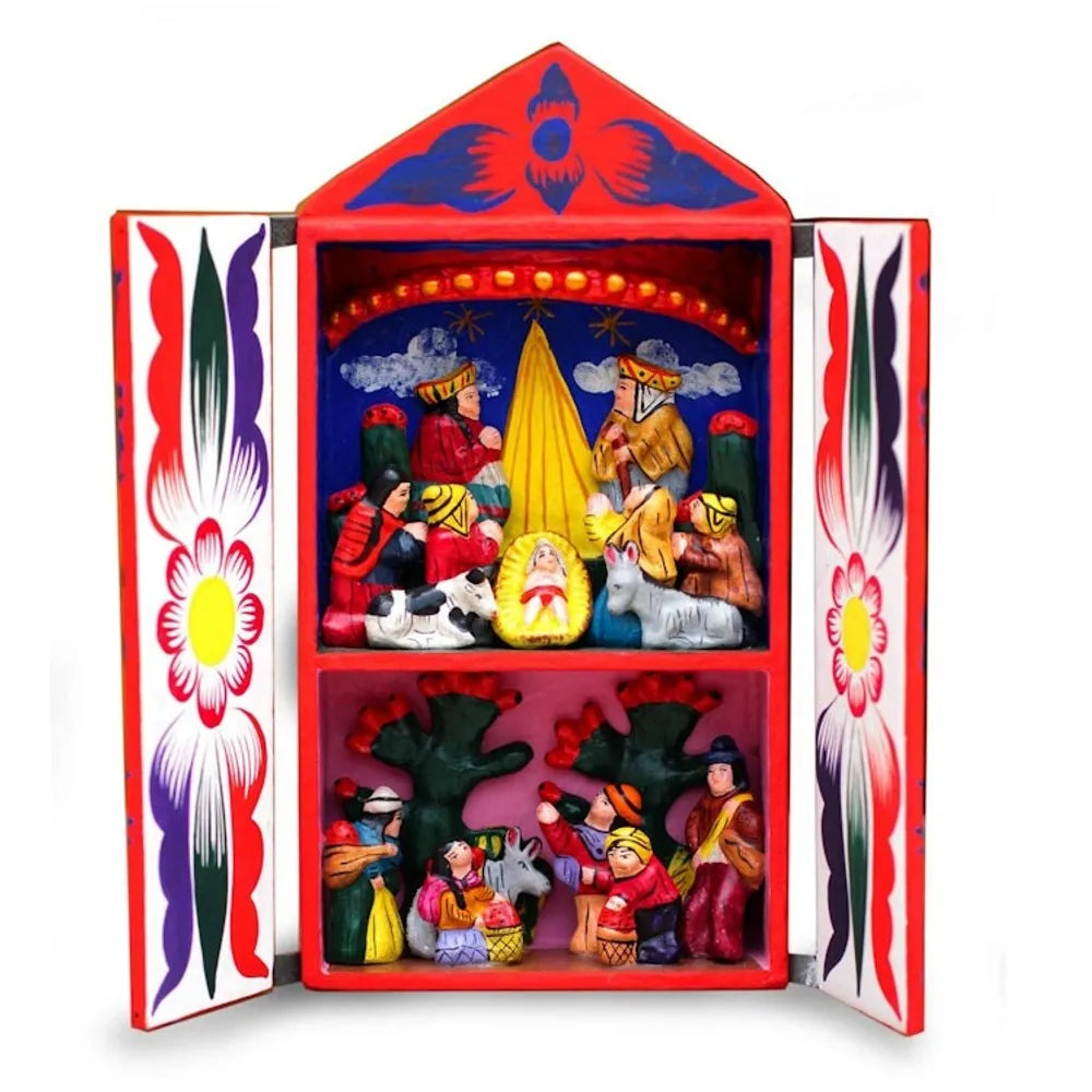 Retablo 'Peruvian Christmas'