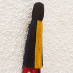Hand Carved Sese Wood Mask from Ghana 'God Gives'