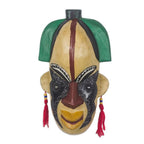 Handcrafted Congo Zaire Wood Mask 'Pride of Womanhood'