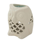 Hand-Crafted Thai Unglazed Ceramic Clay Owl Oil Warmer 'Cozy Owl'