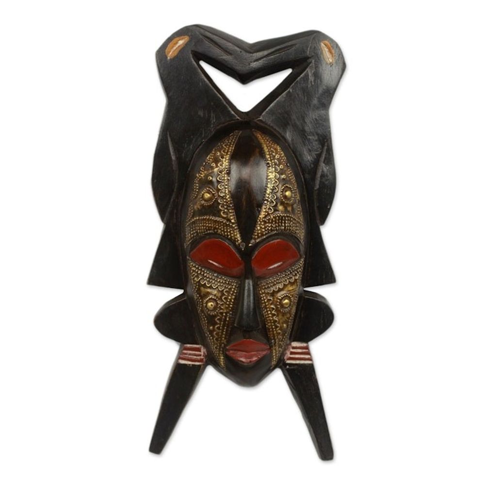 Authentic African Masks Pair 'God's Gift of Twins'