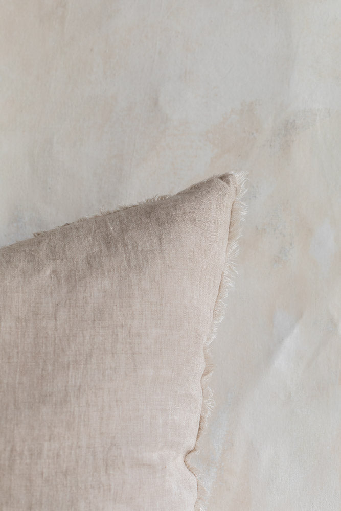 Lina Linen Pillow - Dove