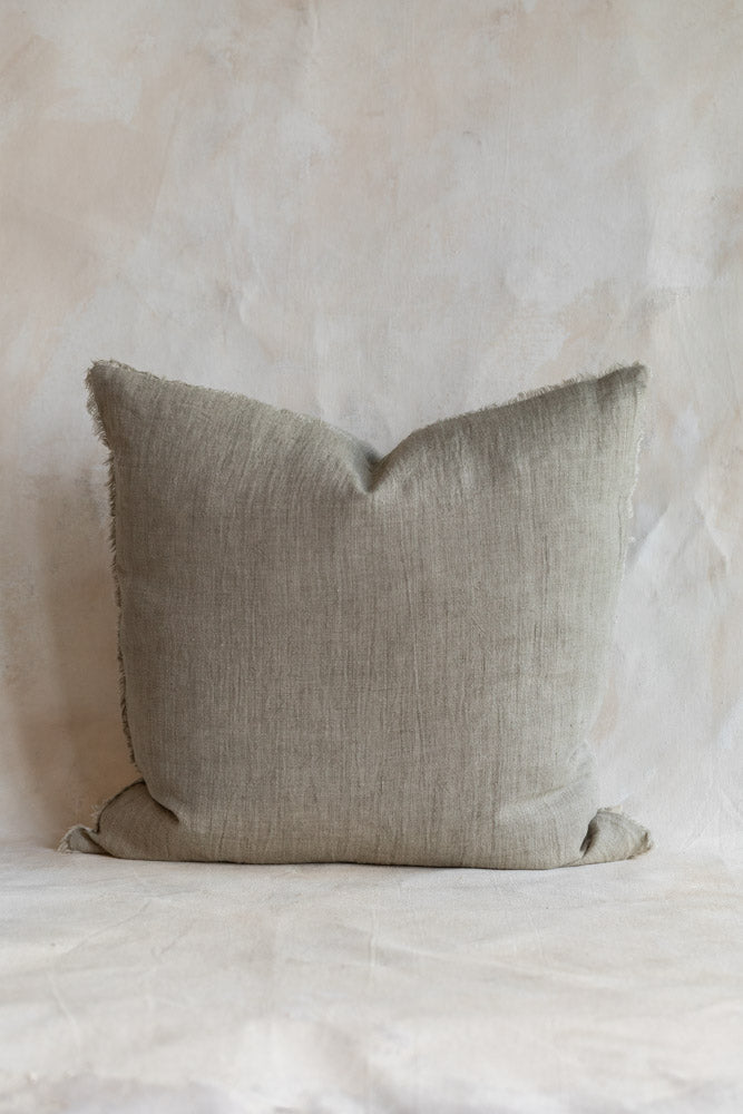 Lina Linen Pillow - Sand
