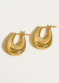 Liz Oblong Hoop Earrings