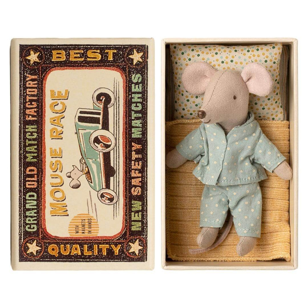 Little Brother Mouse in a Matchbox