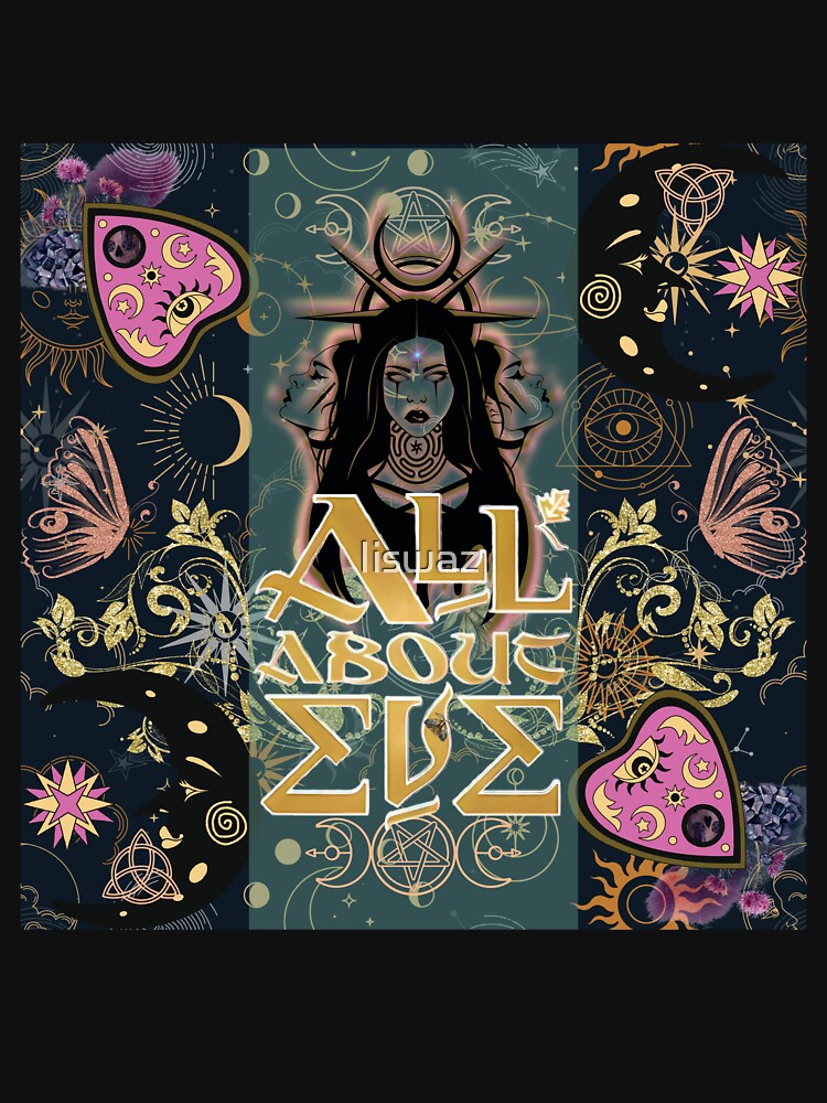 All About Eve Goth Band Graphic Design by Iiswaz Unisex T-shirt, Sweatshirt, Hoodie, Long Sleeve Tee