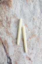 Rope Beeswax Tapers - Multiple Colors