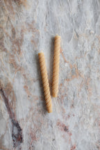 Rope Beeswax Tapers - Multiple Colors