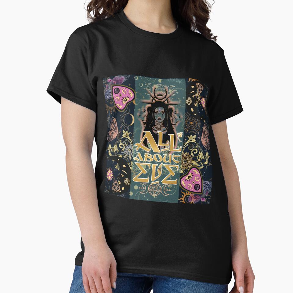 All About Eve Goth Band Graphic Design by Iiswaz Unisex T-shirt, Sweatshirt, Hoodie, Long Sleeve Tee