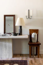 Two Arm Candle Holder - Iron