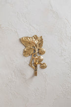 Vintage Brass Strawberry Sconce