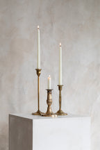 Vintage Brass Single Candlestick - Variety