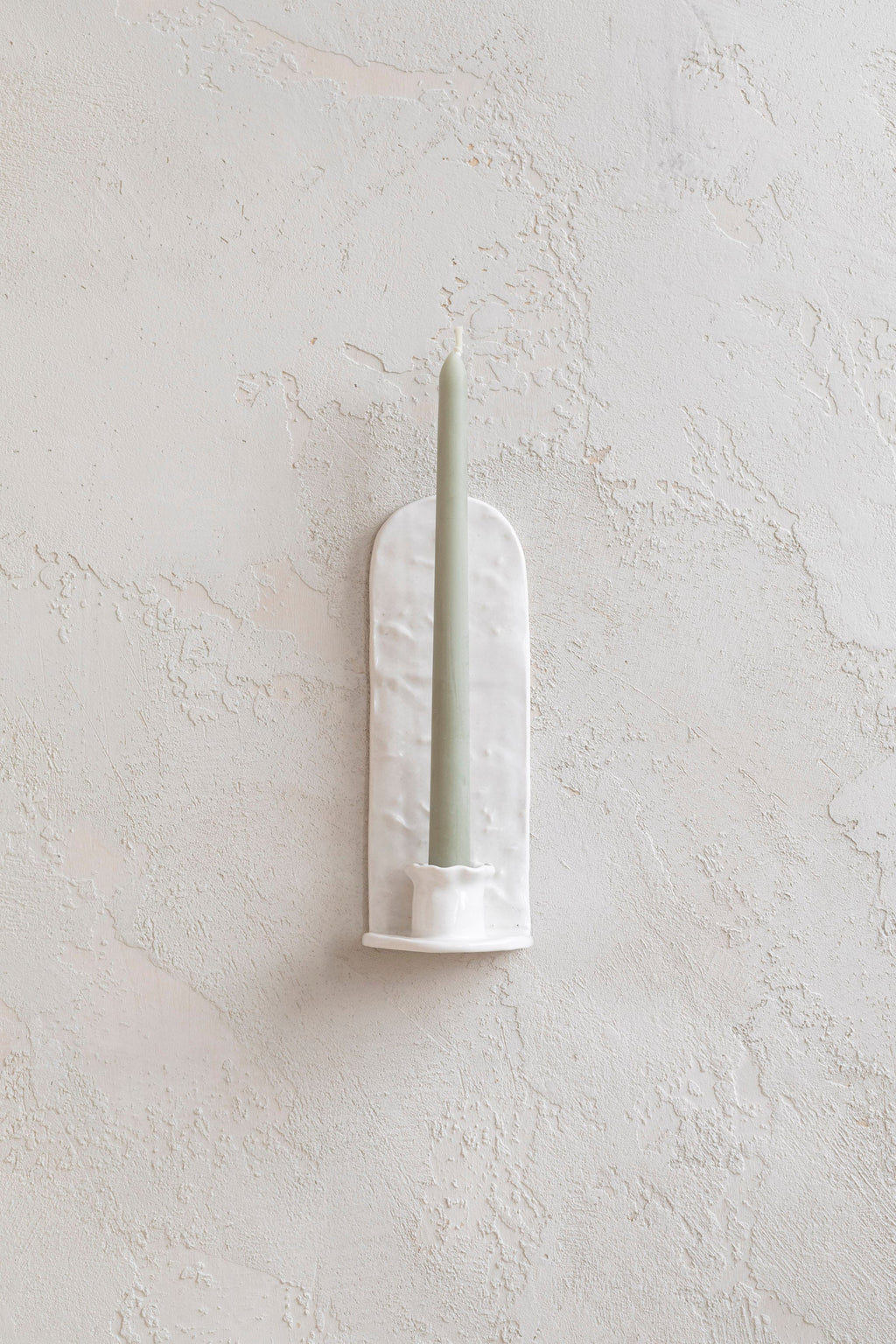 Found Handmade Ceramic Sconce