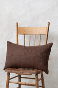 Vintage Thread Espresso Pillow Cover